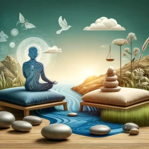 アーユルヴェーダ風のライフスタイルと心理的関数の調和