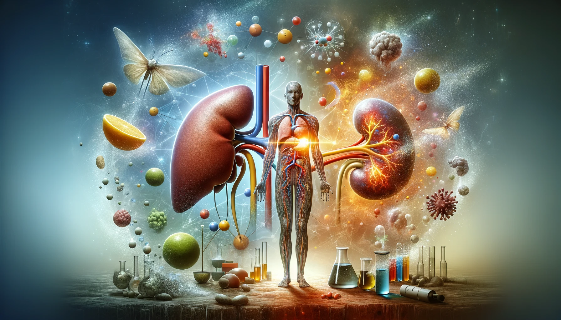 体内での奇跡の連携：肝臓と腎臓の秘められた力