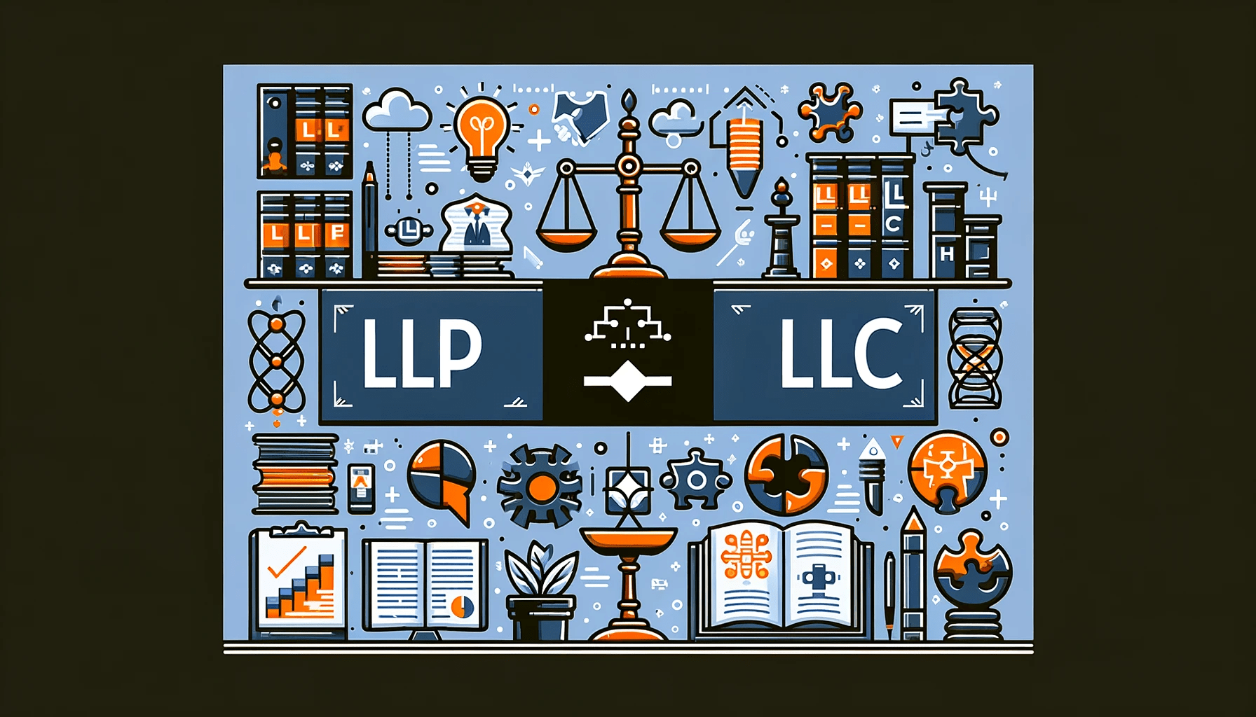 LLPとLLCの比較: どちらがあなたのビジネスに適しているか