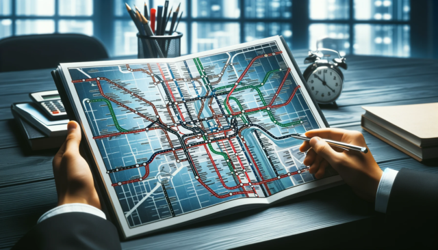 キャリアの地図：地下鉄路線図から垣間見えるキャリアプランニング