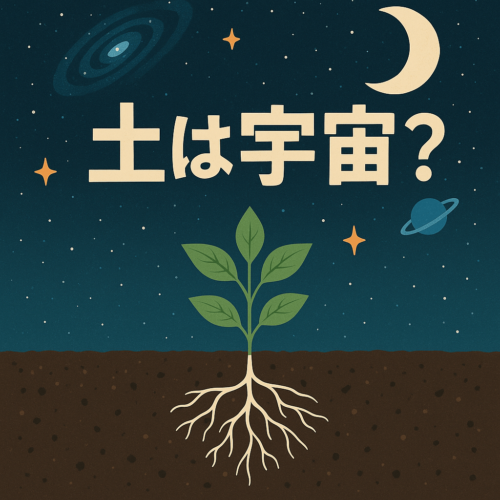 「土は宇宙?」から見直すライフプラン──あなたの“根”はどこにある?